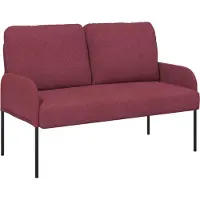vidaXL Ensembles de canapés 3 pcs Bordeaux 115 x 56 x 80 cm