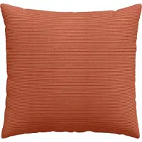 vidaXL Coussins de canapé 2 pcs Rouge orange 45 x 45 cm