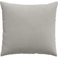 vidaXL Coussins de canapé 2 pcs Gris clair 45 x 45 cm tissu