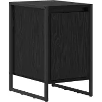 vidaXL Table de chevet 2 pcs Chêne noir 39,5 x 30 x 50 cm