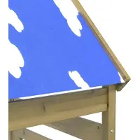 vidaXL Tour De Jeu Marron 52,5 X 85 X 265 Cm Bois Solide Imprégné