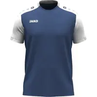 Jako T-Shirt Dynamic, Taille:L, Coloris:bleu nuit/blanc/gris clair