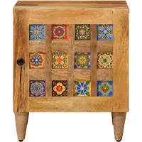 vidaXL Cabinet de chevet 2 pcs Naturel 40 x 33,5 x 46 cm