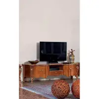 Xl Moebel Gmbh Support TV rtv sideboard table bois salon marron tv meuble neuf