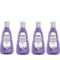 ‎Guhl Ikebana Cosmetics B.V. Guhl shampooing éclat argenté et soin à la sauge 250ml pack de 4