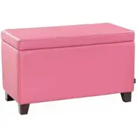AEA Tabouret de bar de luxe Tabouret rembourré Moderne Designer Salon Tabouret en cuir rose