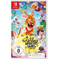 Rabbids: Party of Legends (code dans la boîte) - Nintendo Switch | Jeu festif amusant avec plus de 50 mini-jeux, mode multijoueur local