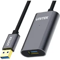 UNITEK Pro Câble D'extension Usb 3.1 Gen 1 Actif 5M