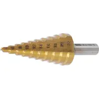 Bgs 1618 Foret étagé, nitruré au titane, 4-22 mm