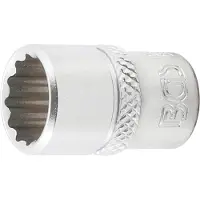 Bgs Douille d'entraînement à douze pans Carré intérieur 6,3 mm (1/4") SW 7/16" - 10878