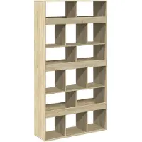 vidaXL Bibliothèque chêne sonoma 100x33x187,5 cm bois d'ingénierie