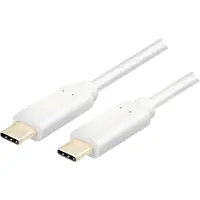 Ginza.se CU0131 USB 3.1 Anschlusskabel USB-C Gen2, 1 m weiß