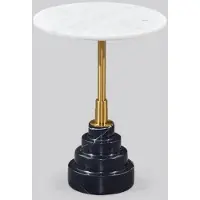 Xl Moebel Gmbh Tables d'appoint Salon Rond Haute qualité Moderne luxus Table basse Marbre