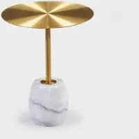 Xl Moebel Gmbh Designer Table complémentaire de luxe Tables basses Golden Table secondaire Meubles