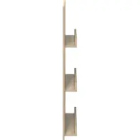 vidaXL Étagère à revues Chêne Sonoma 51 x 11 x 102 cm Matériau dérivé du bois
