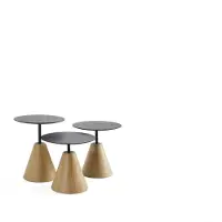 Xl Moebel Gmbh Luxe Salon Tables basses Design Tables 3 pièces Meubles Tables basses