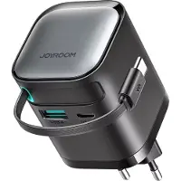 JOYROOM Chargeur de courant avec câble rétractable 65W Tcl02 Gan