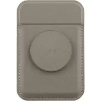 Uniq Flixa Portefeuille magnétique avec porte-cartes Gris/Flint Grey Magsafe