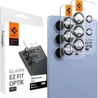 Spigen Optik Pro EZ Fit Lens Protector - Protection d'objectif de caméra (lot de 2) Samsung Galaxy S25 Ultra