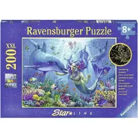 Ravensburger 13678 Puzzle Paradis sous-marin lumineux 100/200 pièces XXL 13678