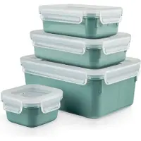 Tefal Set de 4 pcs Master Seal Color N1031010 green