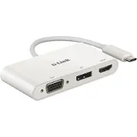 D-Link DUB-V310 station d'accueil Avec fil USB 3.2 Gen 1 (3.1 Gen 1) Type-C Blanc