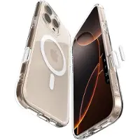Spigen Ultra Hybrid T Magfit (Apple iPhone 16 Pro Max), Coque pour téléphone portable, Transparent, Blanc