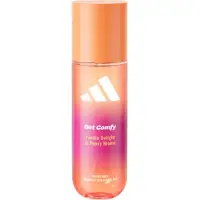 Adidas Les vibrations obtiennent un parfum confortable Hair & Body Mist pour les femmes Boosting Mood-Boosting Notes of Vanilla Delight & Peony B