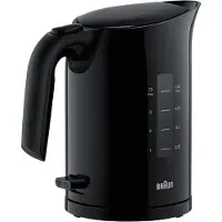 Braun Wk 3000 Purease 1.0l 2200w Kettle Noir One Size / EU Plug 220V