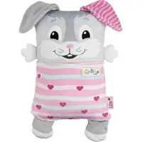 Nici Doudou lapin réversible 30x20