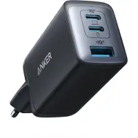 Anker Atom II 3 ports 65 W B2C - EU/ES/FR/ES noir - version 4