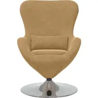 vidaXL Fauteuil ufs marron velours