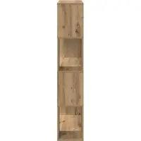vidaXL Ensemble de meubles TV mural brun 80 x 24 x 125 cm Bois composite