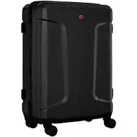 Wenger Valise rigide à double roues pivotantes avec système de compression et serrure TSA, Valise, Rouge