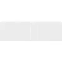 vidaXL Meuble TV blanc 98 x 31 x 29,5 cm en aggloméré