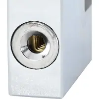vidaXL Verrou 12 pcs Argenté 7,8 x 2 x 5 cm Fer