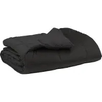 vidaXL Couverture de lit toute saison, 140 x 200 cm, 4 saisons, anthracite