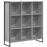 vidaXL Bibliothèque gris Sonoma 99,5 x 30 x 108,5 cm Bois composite