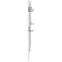 vidaXL Porte-manteau mural Blanc 96 x 1,5 x 90 cm Bois d'ingénierie