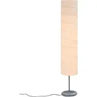 vidaXL Lampe sur pied 121 cm blanc E27