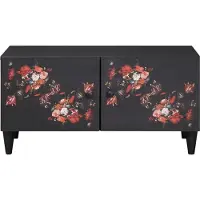 vidaXL Table basse multicolore 80 x 50 x 40 cm bois massif mangue
