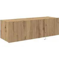 vidaXL Armoire TV Artisan-Chêne 100 x 35 x 31 cm Bois composite