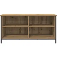vidaXL Meubles TV, 100 x 40 x 50 cm, imitation chêne artisanal, panneaux de particules