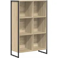 vidaXL Bibliothèque Sonoma 99,5 x 30 x 108,5 cm Matériau dérivé du bois