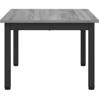 vidaXL Table basse gris Sonoma 60 x 50 x 36 cm Bois composite