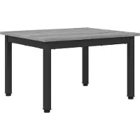 vidaXL Table basse gris Sonoma 60 x 50 x 36 cm Bois composite