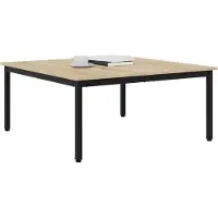 vidaXL Table basse Sonoma 100 x 100 x 45 cm Bois composite