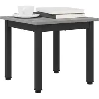 vidaXL Table basse gris Sonoma 40 x 40 x 36 cm Bois composite