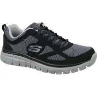 SKECHERS Baskets basses 'BURNS' noir