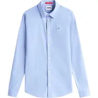 Tommy Hilfiger Chemise bleu clair / rouge sang / blanc